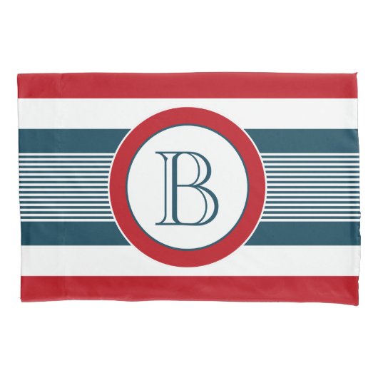 Monogram ontwerp kussensloop (Voorkant)