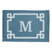 Monogram ontwerp kussensloop (Achterkant)