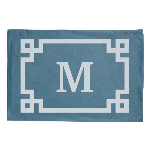 Monogram ontwerp kussensloop (Achterkant)