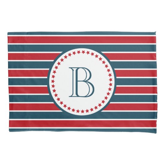 Monogram ontwerp kussensloop (Voorkant)