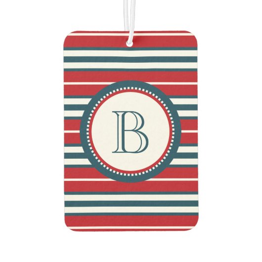 Monogram ontwerp luchtverfrisser (Achterkant)