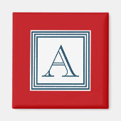 Monogram ontwerp magneet (Voorkant)