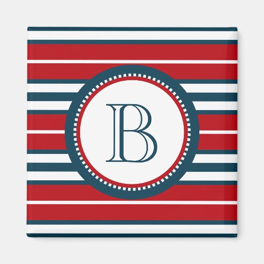 Monogram ontwerp magneet (Voorkant)