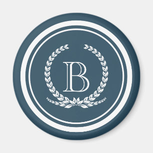 Monogram ontwerp magneet