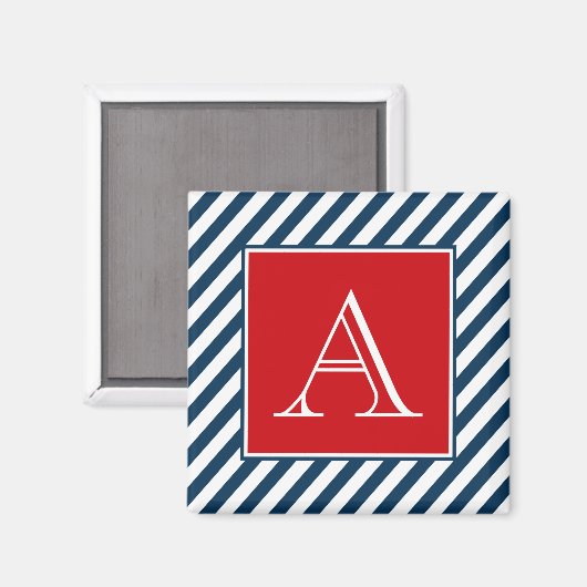 Monogram ontwerp magneet (Voorkant / Achterkant)