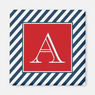 Monogram ontwerp magneet