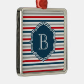 Monogram ontwerp metalen ornament (Rechts)