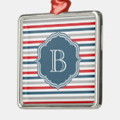 Monogram ontwerp metalen ornament (Links)