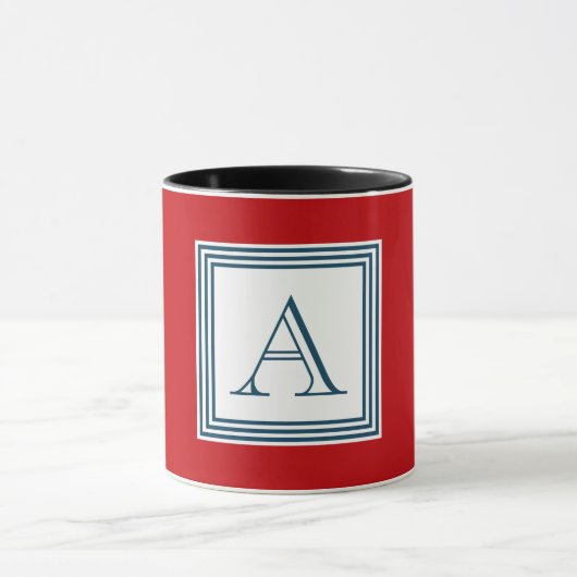 Monogram ontwerp mok (Midden)