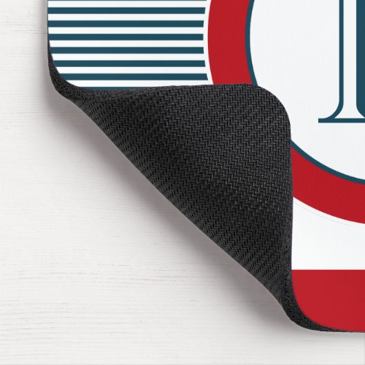 Monogram ontwerp muismat (Hoek)