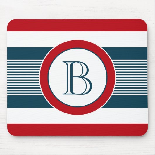 Monogram ontwerp muismat (Voorkant)