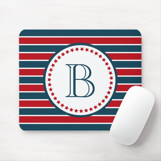 Monogram ontwerp muismat (Met muis)