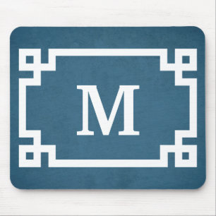 Monogram ontwerp muismat
