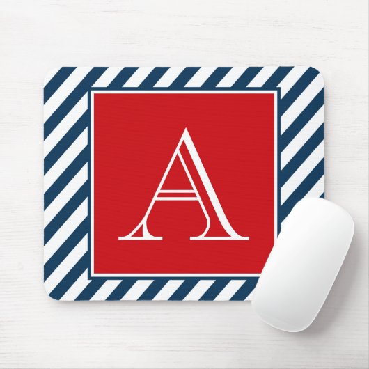 Monogram ontwerp muismat (Met muis)