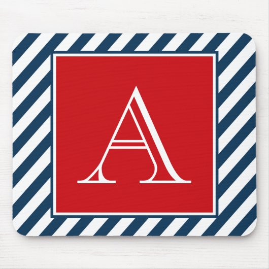 Monogram ontwerp muismat (Voorkant)