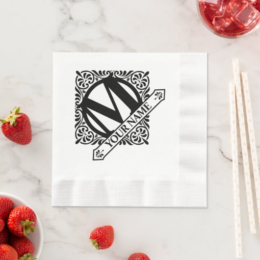  Monogram Ontwerp Napkins Servet (Insitu)