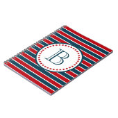 Monogram ontwerp notitieboek (Linkerzijde)