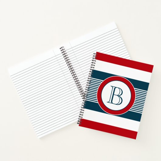 Monogram ontwerp notitieboek (Binnen)