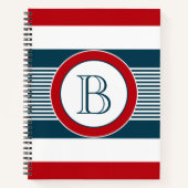 Monogram ontwerp notitieboek (Voorkant)