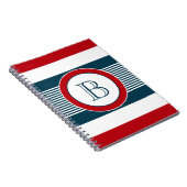 Monogram ontwerp notitieboek (Rechterzijde)