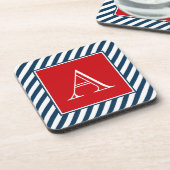 Monogram ontwerp onderzetter (Linkerzijde)