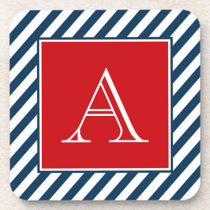 Monogram ontwerp onderzetter