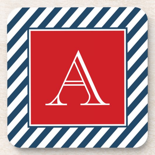 Monogram ontwerp onderzetter (Voorkant)