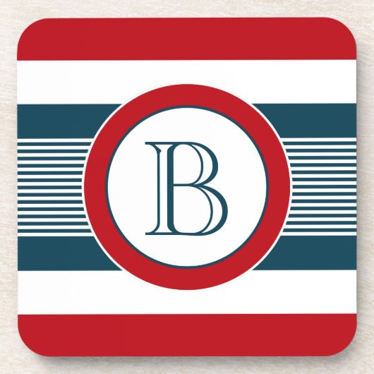 Monogram ontwerp onderzetter (Voorkant)