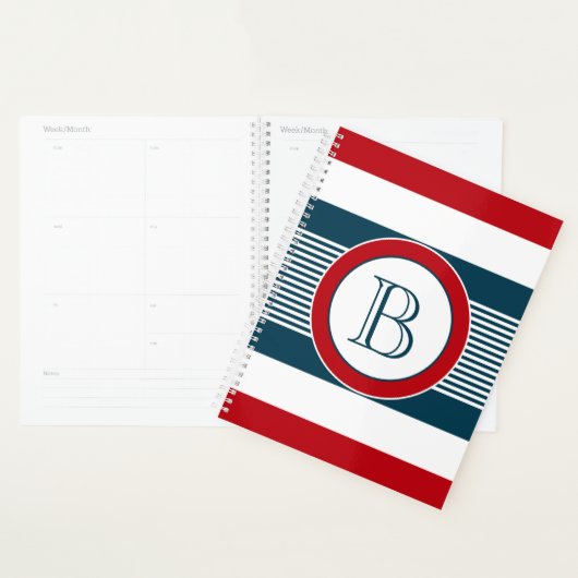Monogram ontwerp planner (Display)