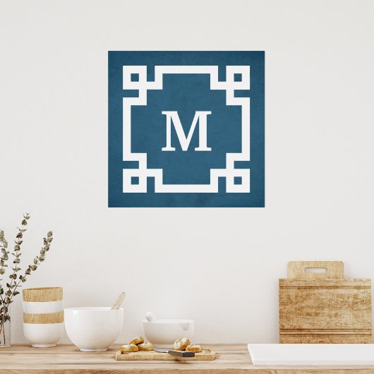 Monogram ontwerp poster (Keuken)