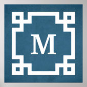 Monogram ontwerp poster (Voorkant)