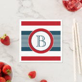 Monogram ontwerp servet (Insitu)