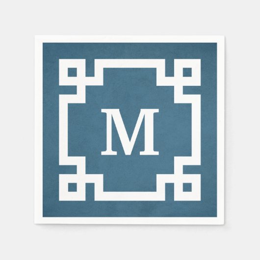 Monogram ontwerp servetten (Voorkant)