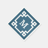 Monogram ontwerp servetten (Hoek)