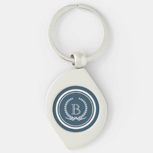 Monogram ontwerp sleutelhanger