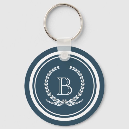Monogram ontwerp sleutelhanger (Voorkant)