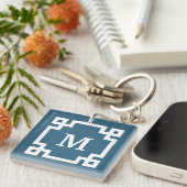 Monogram ontwerp sleutelhanger (Voorkant Rechts)