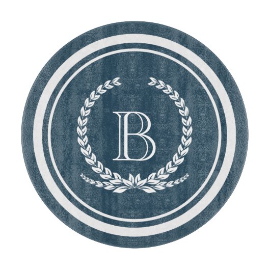 Monogram ontwerp snijplank (Voorkant)