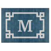 Monogram ontwerp snijplank (Voorkant)