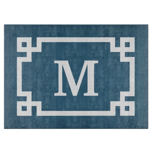 Monogram ontwerp snijplank (Voorkant)