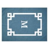 Monogram ontwerp tafelkleed (Voorkant (Horizontaal))