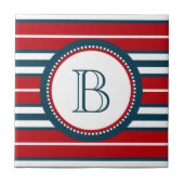 Monogram ontwerp tegeltje (Voorkant)