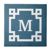 Monogram ontwerp tegeltje (Voorkant)