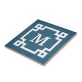 Monogram ontwerp tegeltje (Zijkant)