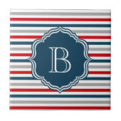 Monogram ontwerp tegeltje (Voorkant)