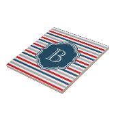 Monogram ontwerp tegeltje (Zijkant)