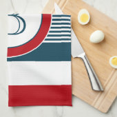 Monogram ontwerp theedoek (Quarter Fold)