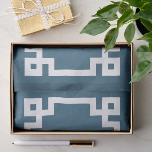 Monogram ontwerp tissuepapier (Geschenk)