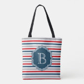 Monogram ontwerp tote bag (Achterkant)