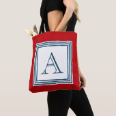 Monogram ontwerp tote bag (Dichtbij)
